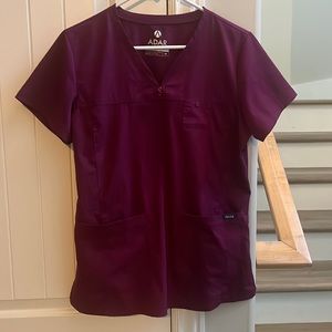 SALE ADAR Pro Women's Movement Booster plum scrubs